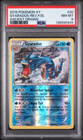 PSA 8 2015 Pokemon Xy Ancient Origins #20 Gyarados-Rev.Foil Ancient Origins