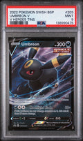 PSA 9 2022 Pokemon Swsh Black Star Promo #203 Umbreon V V Heroes Tins