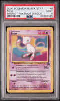 2000 Pokemon Promo Black Star #8 Mew Promo-Pokemon League PSA 9