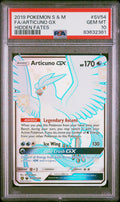 2019 Pokemon Sun & Moon Hidden Fates #SV54 Fa/Articuno Gx Hidden Fates PSA 10