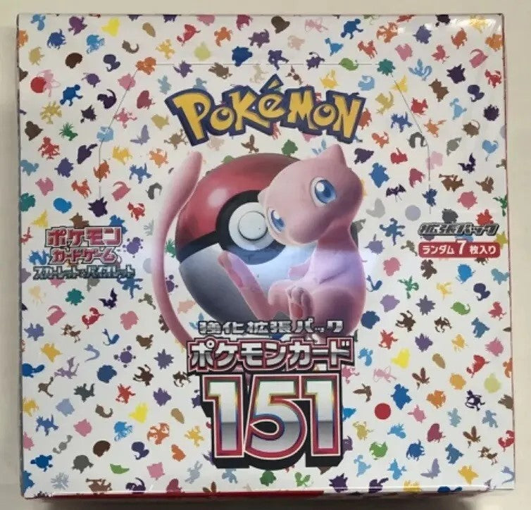 Pokémon 151 Japanese Booster Box - Factory Sealed