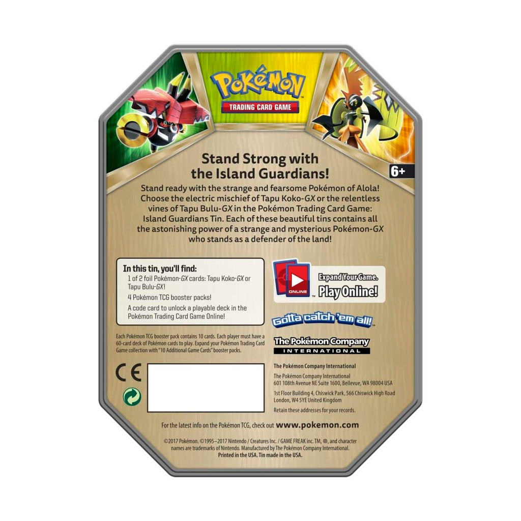 Pokémon TCG: Island Guardians Tin – Tapu Koko-GX